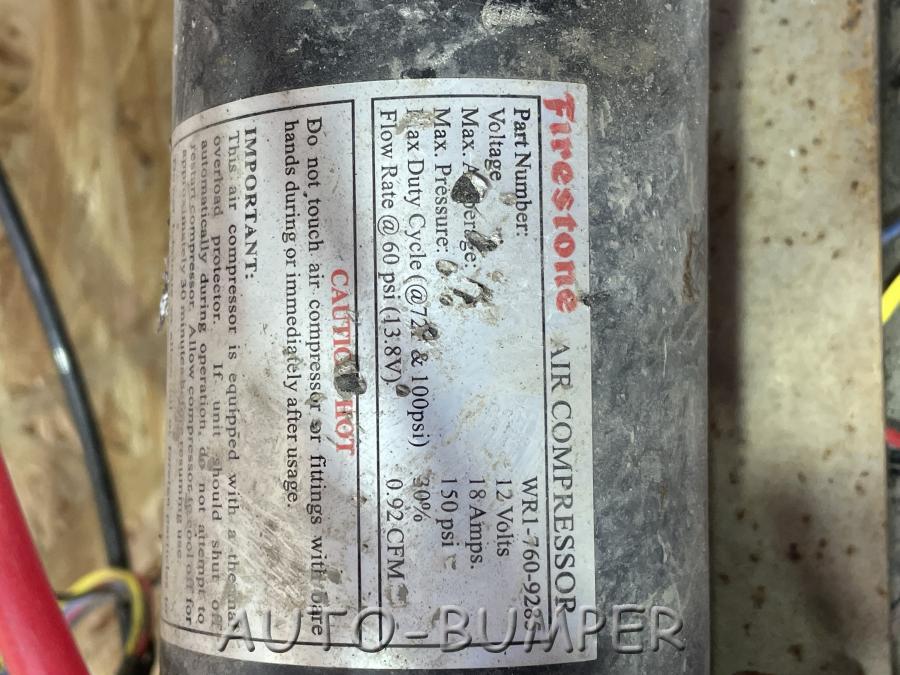 Firestone Компрессор воздушный (Пневмоподушки) WR17609285, WR1-760-9285